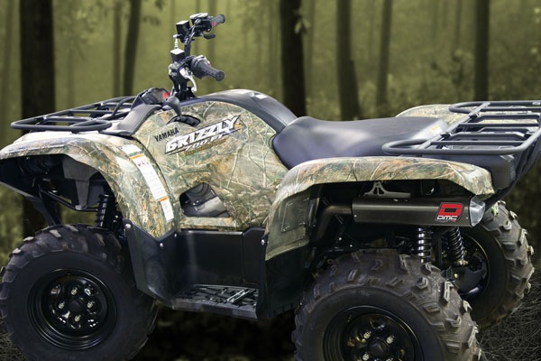 Yamaha Grizzly 700 (07-13) Quiet Slip On Exhaust Yamaha Grizzly 700 (07-13) Quiet Slip On Exhaust