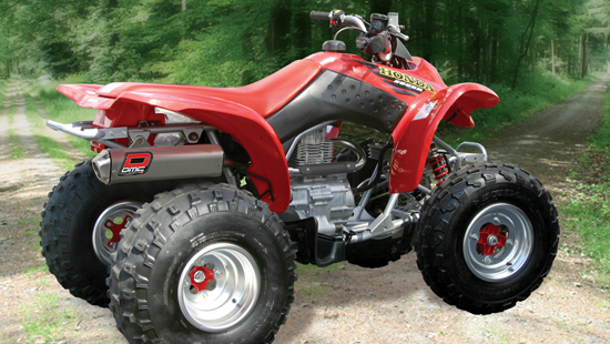 2006 Honda trx250ex exhaust #3